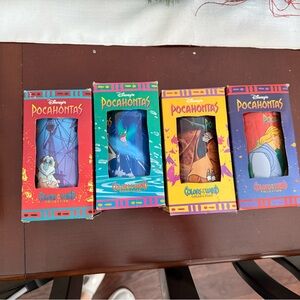 Pocahontas Collectible Cup set 1994
